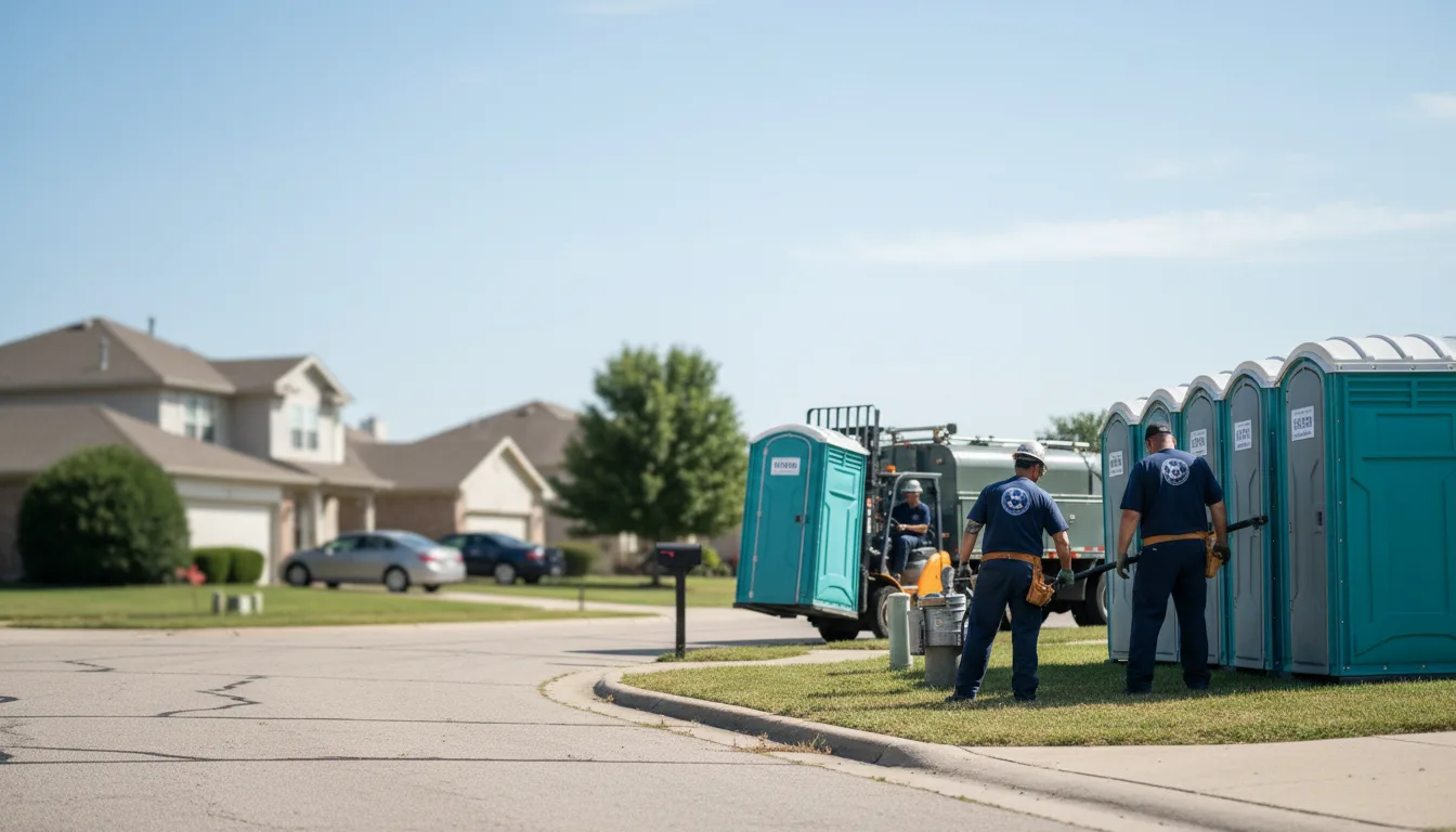 Porta Potty Rental in Garnavillo, IA near me